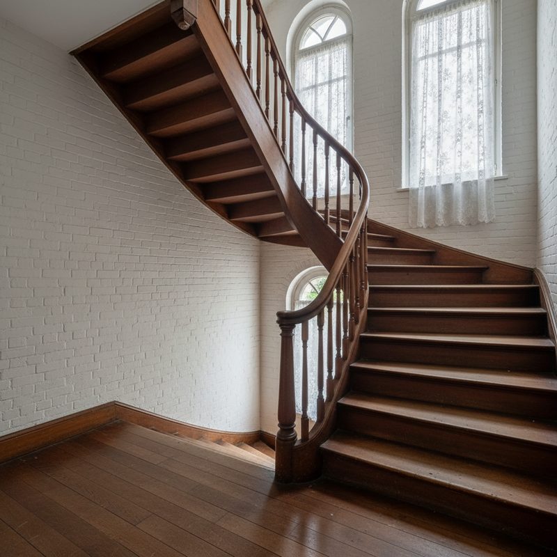 Escalier intérieur tournant sans monte-escalier en Hauts-de-France