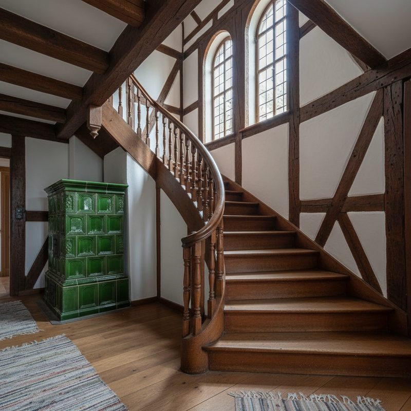 Escalier intérieur tournant sans monte-escalier en Grand Est