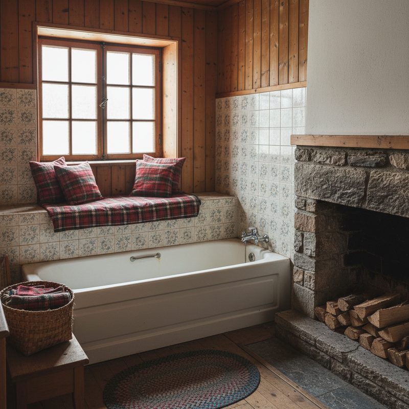 Salle de bain avec baignoire standard difficile d'accès en Auvergne-Rhône-Alpes